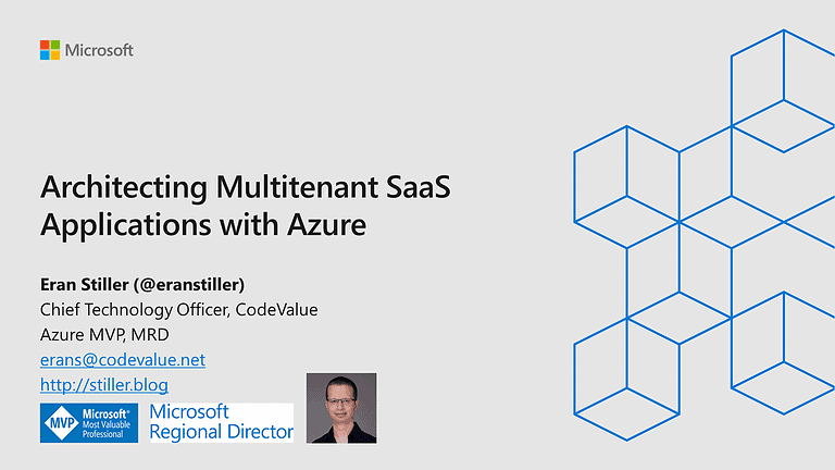 Architecting Multitenant SaaS Applications with Azure