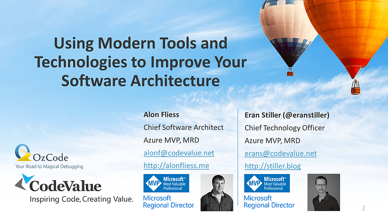 Using Modern Tools and Technologies to Improve Your Software Architecture