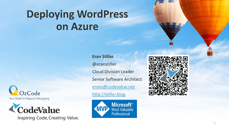 Deploying WordPress on Azure