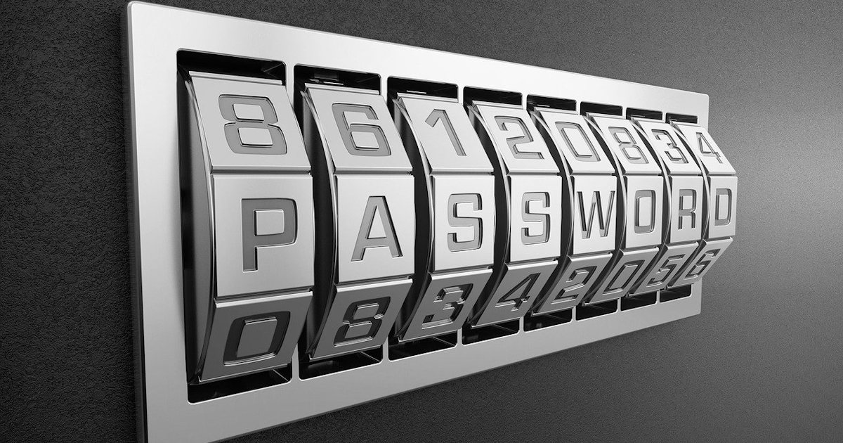 The word "Password" in an illustration.