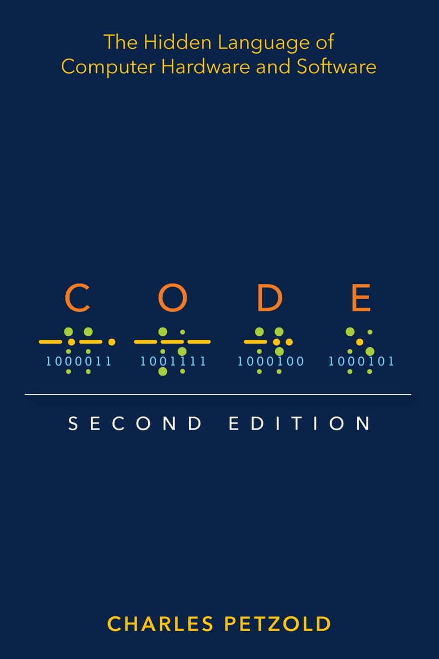 Book cover of "Code: The Hidden Language of Computer Hardware and Software"