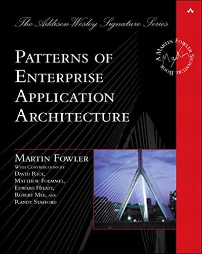 Book cover of "Patterns of Enterprise Application Architecture"